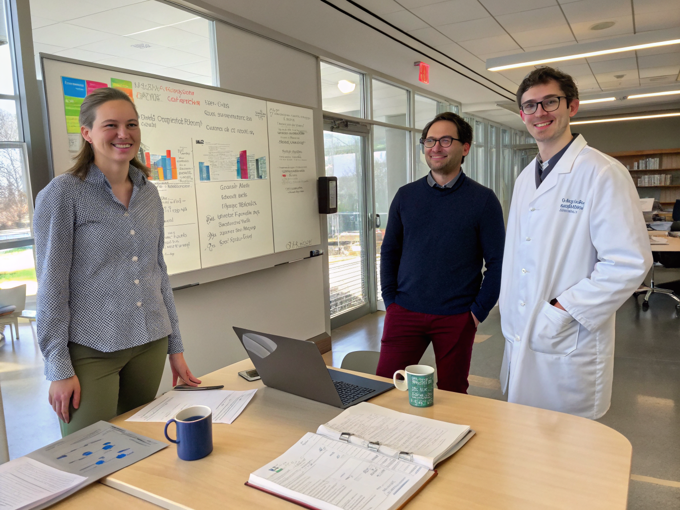 AI engineers working